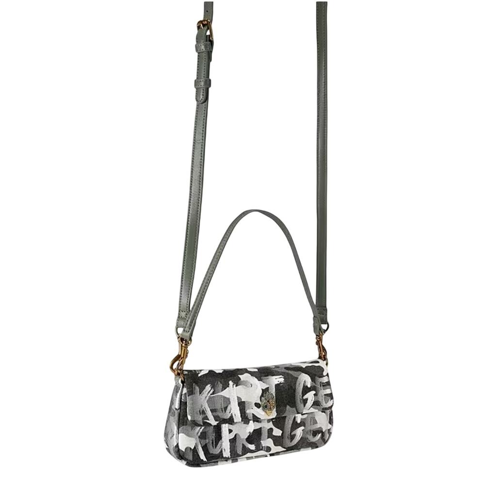 Kurt Geiger London Pickle Camo Print Shoulder Bag NWT - Picture 3 of 4